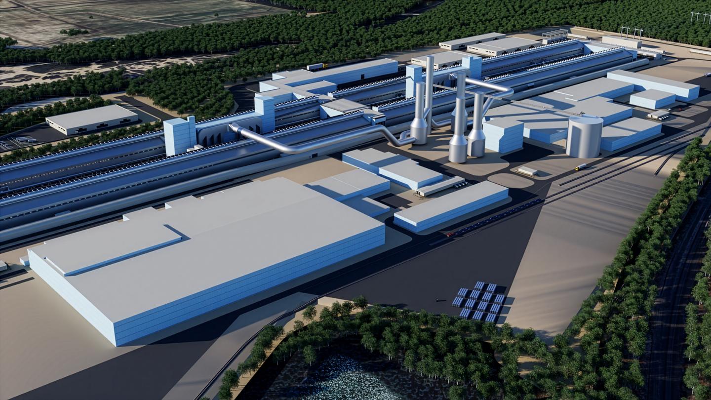 Arctial's planned low carbon primary aluminium smelter and rolling mill in the Kokkola–Kruunupyy region of Finland. 